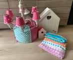 Complete set decoratie lief meidenkamer, Kinderen en Baby's, Kinderkamer | Inrichting en Decoratie, Ophalen of Verzenden, Zo goed als nieuw
