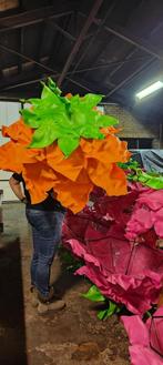 Mooie foamen bloemparaplu's voor carnaval e.d., Ophalen, Carnaval, Maat 46/48 (XL) of groter, Zo goed als nieuw