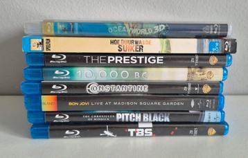 8x Blu-Ray's beschikbaar voor biedingen
