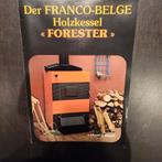 Franco Belge Houtketel Folder, Ophalen of Verzenden, Gelezen, Franco Belge, Folder