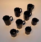 Set Arcoroc Octime Mokken, Huis en Inrichting, Keuken | Servies, Ophalen of Verzenden, Glas, Overige stijlen, Kop(pen) en/of Schotel(s)