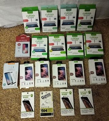 Partij Nieuwe Screen Protectors beschikbaar voor biedingen