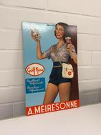 Golf kina oud reclamebord reclame bord display winkel, Ophalen of Verzenden, Zo goed als nieuw, Reclamebord