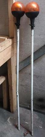 2 ronde zwaailampen H1 afneembaar, Auto-onderdelen, Verlichting, Ophalen of Verzenden, Gebruikt