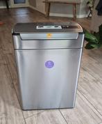 Simplehuman afvalbak Duo compartment met Touch bar, Huis en Inrichting, Woonaccessoires | Prullenbakken, Ophalen, Nieuw, 40 liter of meer