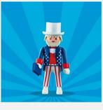 Playmobil 5203 Uncle Sam Amerika Figures serie 1, Ophalen of Verzenden, Nieuw, Complete set
