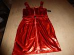 maat s jurk latex style gloss rood, Carnaval, Nieuw, Ophalen of Verzenden, Kleding