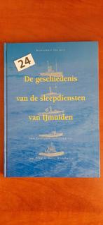 De geschiedenis van de sleepdiensten van  IJmuiden.   Velsen, Verzamelen, Scheepvaart, Boek of Tijdschrift, Ophalen of Verzenden
