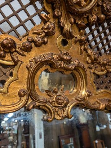 Grote antieke spiegel. 95 breed 205 hoog. €350 beschikbaar voor biedingen