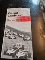 Zandvoort Programma 1983, Ophalen of Verzenden, Gelezen, Algemeen