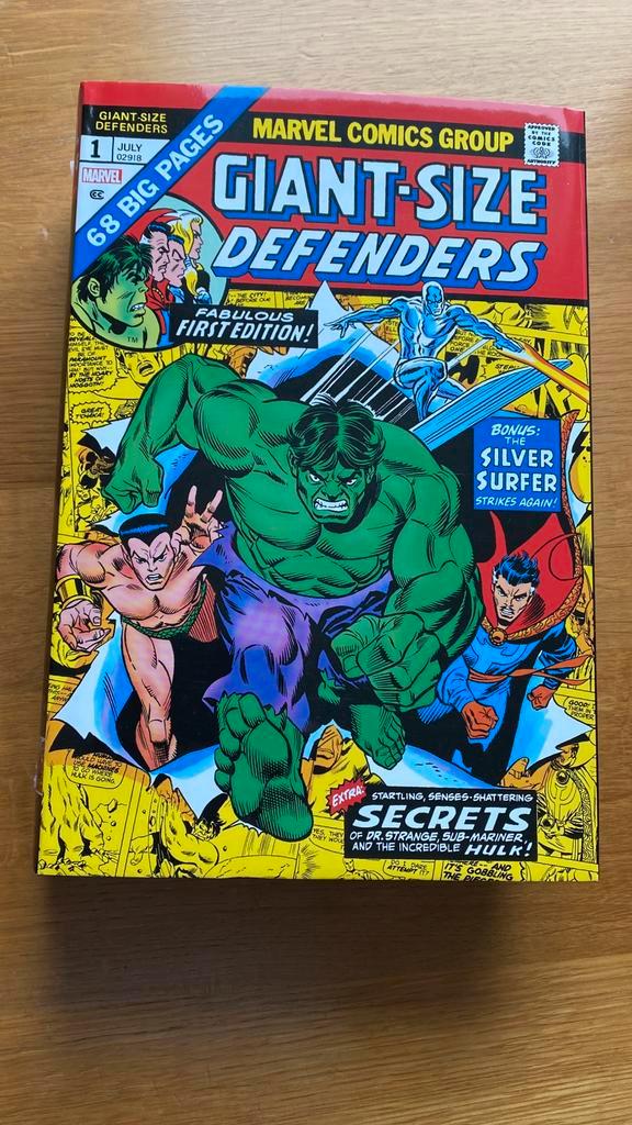 DEFENDERS OMNIBUS HC VOL 01 - in nieuw staat, Boeken, Strips | Comics, Zo goed als nieuw, Eén comic, Amerika, Ophalen of Verzenden