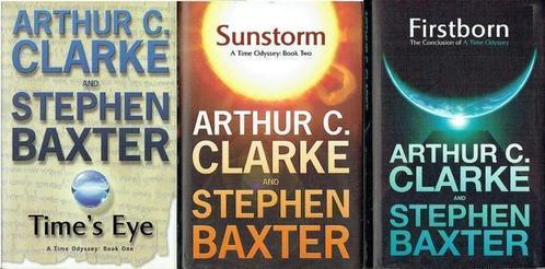 Arthur C Clarke Stephen Baxter Time's Eye Book 1-2-3, Boeken, Science fiction, Nieuw, Ophalen of Verzenden