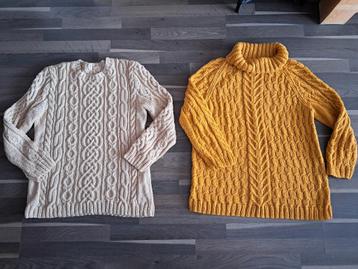 2 kabeltruien, xxl beschikbaar voor biedingen