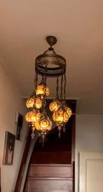 Turkse hanglamp, Huis en Inrichting, Lampen | Hanglampen, Ophalen, Overige materialen, Zo goed als nieuw, Minder dan 50 cm