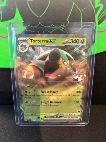 Torterra EX 012/162 Promo Stamp (Pokemon Temporal Forces) beschikbaar voor biedingen