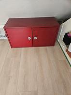 Rode kast met deuren, Huis en Inrichting, Ophalen, Overige materialen, 50 tot 100 cm, Minder dan 100 cm