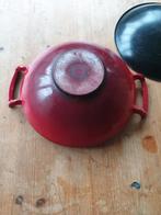 Wokpan gietijzer, Ophalen, Gebruikt, Gietijzer, Wok