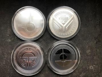 DUNE - 4 x houses of Dune - setje 4 x 1 oz silver beschikbaar voor biedingen