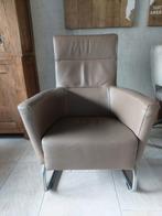 lederen fauteuils met Dinand leder, Gebruikt, Ophalen