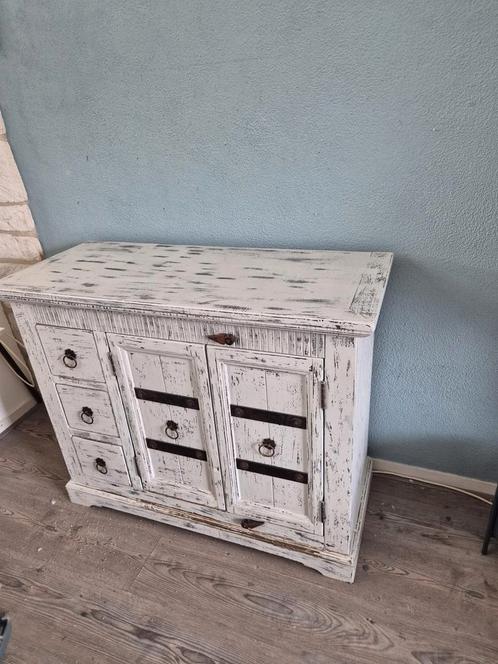 Koloniale stijl kast voorraadkast ladekast massief houten, Huis en Inrichting, Complete inboedels, Ophalen