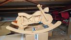 Houten hobbel motor/hobbelpaard, Ophalen