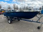 Polyester boot met trailer! MOET WEG!, Watersport en Boten, Ophalen, Tot 10 pk, Zo goed als nieuw, 3 tot 6 meter