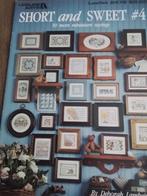 Leisure arts,  short  and sweet, Ophalen of Verzenden, Zo goed als nieuw, Handborduren, Patroon