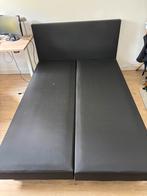 Bedframe zwart 140x200, Ophalen, Zwart, Tweepersoons, 140 cm