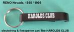 Sleutelring/flesopener, nw. de Harolds Herenclub Reno Nevada, Ophalen of Verzenden, Nieuw