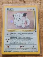 Clefairy 6/130 – Base Set 2, Ophalen of Verzenden, Zo goed als nieuw, Losse kaart, Foil