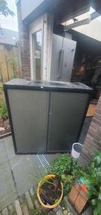 Stalen Kast - Berging., Tuin en Terras, Ophalen, Gebruikt, Metaal, Overige typen