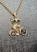 Prachtige 14k goud hanger uniek, Ophalen of Verzenden, Nieuw, Goud, Goud