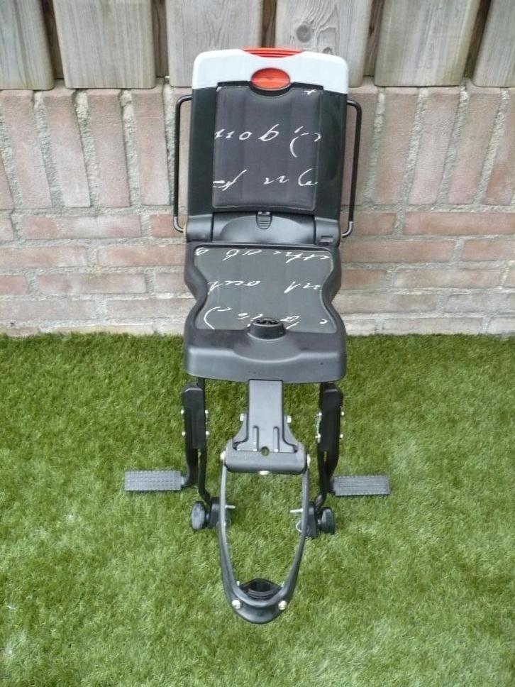 Bobike junior achterzitje, inklapbaar met ATB-beugel, Fietsen en Brommers, Fietsaccessoires | Fietsstoeltjes, Gebruikt, Achterzitje