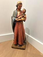 Antiek Maria met Kind Beeld 35cm hoog, Ophalen of Verzenden