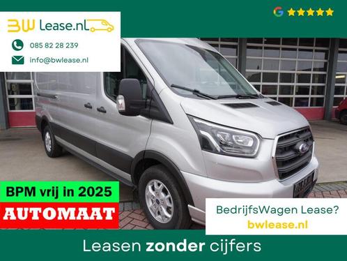 Ford Transit 350M 2.0 TDCI 165PK L2H2 Limited Automaat Nr. V, Auto's, Bestelauto's, Bedrijf, Lease, Operational lease, 360° camera