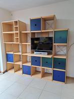 Hulsta kast met verlichting en kunststof bakken, Huis en Inrichting, Kasten | Wandmeubels, Ophalen, Gebruikt, Kunststof, 150 tot 200 cm