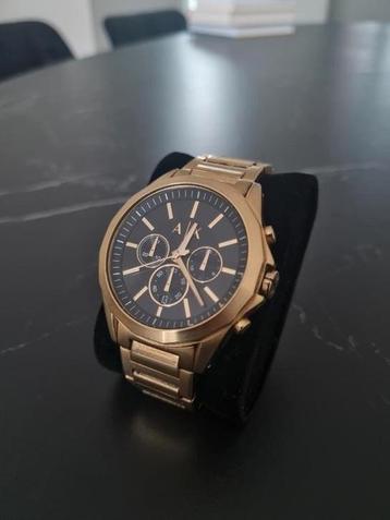 Armani Exchange AX2611 Herenhorloge 44 mm Goudkleurig goud beschikbaar voor biedingen