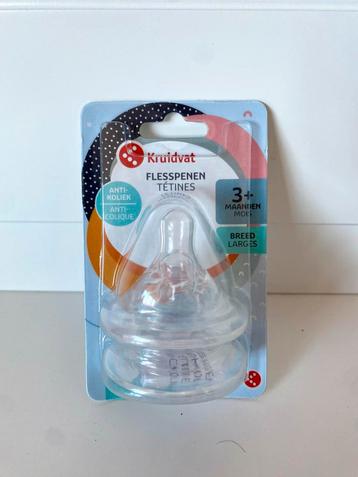 Kruidvat Flesspenen Anti-Koliek 3+ maanden - Nieuw beschikbaar voor biedingen