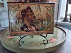 Antiek blik " Moortjes Sigaren", Verzamelen, Ophalen of Verzenden, Gebruikt, Overige, Overige merken