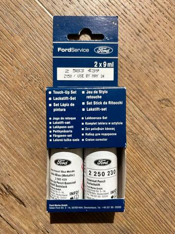 Ford Lakstift Set Deep Impact Blue Metallic Nieuw beschikbaar voor biedingen