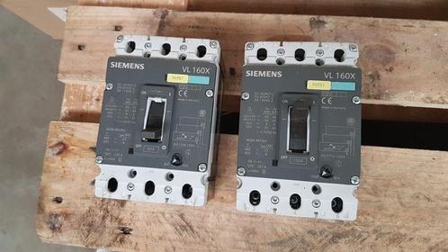 1229. Siemens circuit breaker / VL 160X / 2 stuks, Hobby en Vrije tijd, Elektronica-componenten, Gebruikt, Ophalen