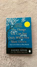 The things you can see only when you slow down, Haemin Sunim, Ophalen of Verzenden, Zo goed als nieuw