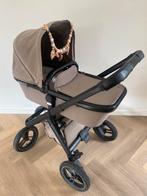 Dubatti beige taupe kinderwagen, Gebruikt, Combiwagen, Met reiswieg, Ophalen