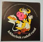 Sticker lekkerbek Rudolf rund sticht.voorl. vlees/vleeswaren, Ophalen of Verzenden, Nieuw, Bedrijf of Vereniging