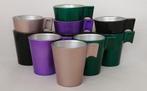 Luminarc France - metallic espressoglaasjes in 4 kleuren, Huis en Inrichting, Keuken | Servies, Glas of Glazen, Ophalen of Verzenden
