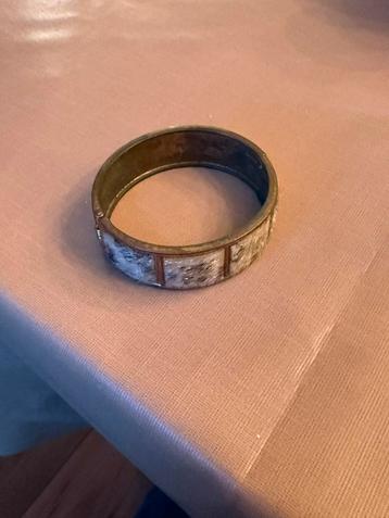 Vintage Armband met Dierenprint beschikbaar voor biedingen