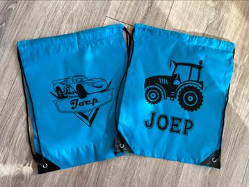 Gepersonaliseerde tas beschikbaar voor biedingen