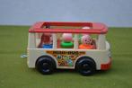 Vintage Fisher Price schoolbus met 5 poppetjes uit 1969, Kinderen en Baby's, Speelgoed | Fisher-Price, Ophalen of Verzenden, Gebruikt