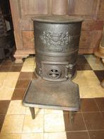 antieke gietijzeren hout kachel, Huis en Inrichting, Kachels, Ophalen, Gebruikt, Hout, Houtkachel