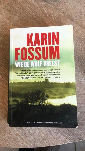 Karin Fossum - Wie de wolf vreest beschikbaar voor biedingen